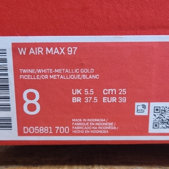 New Nike Women's Air Max 97 sz 8 - Picture 10 of 10